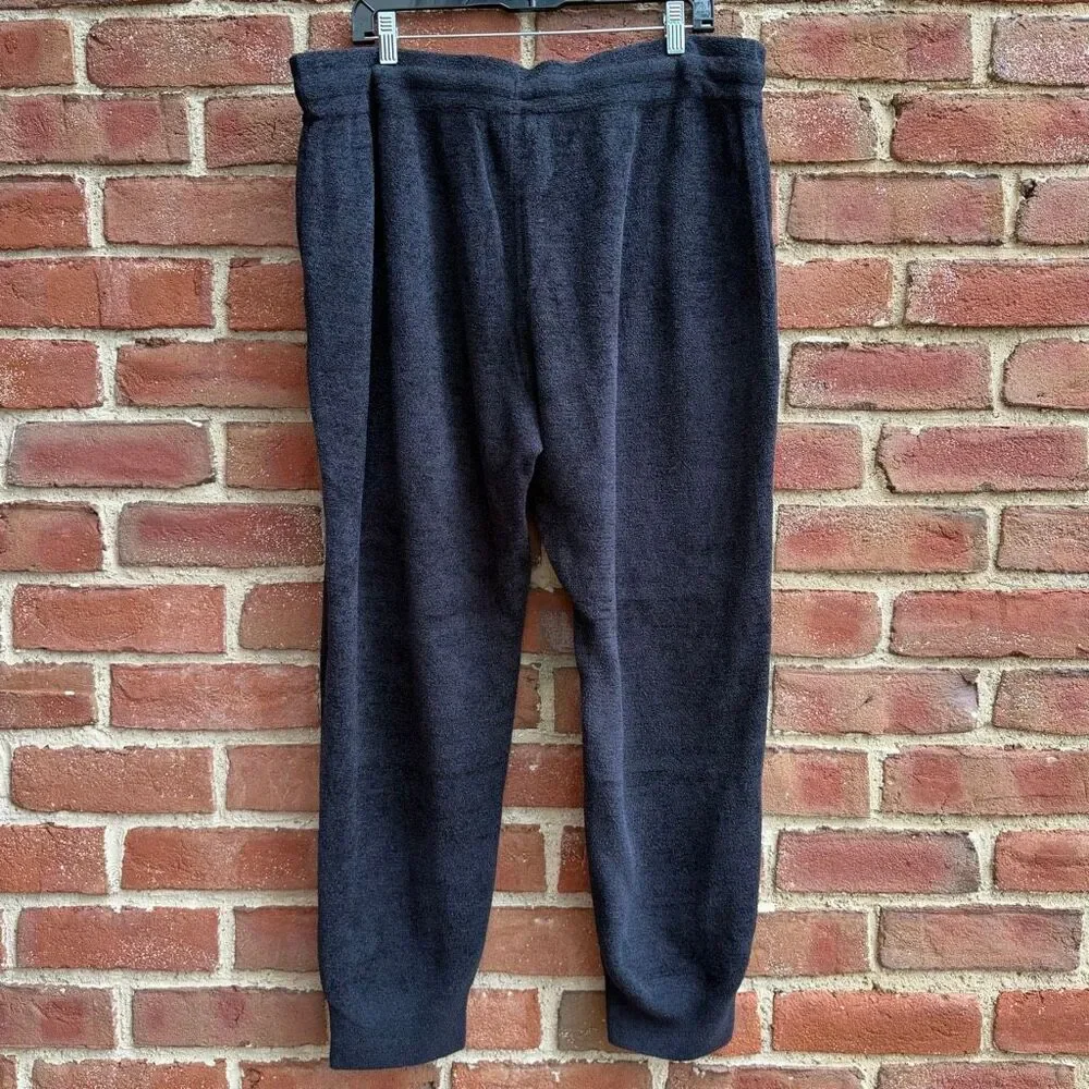 Barefoot Dreams Women's CozyChic Ultra Lite Pull-on Jogger Black 1XP NWT - Picture 5 of 7